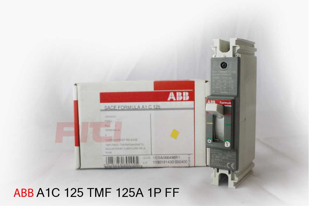 ABB A1C 125 TMF 125A 1P FF