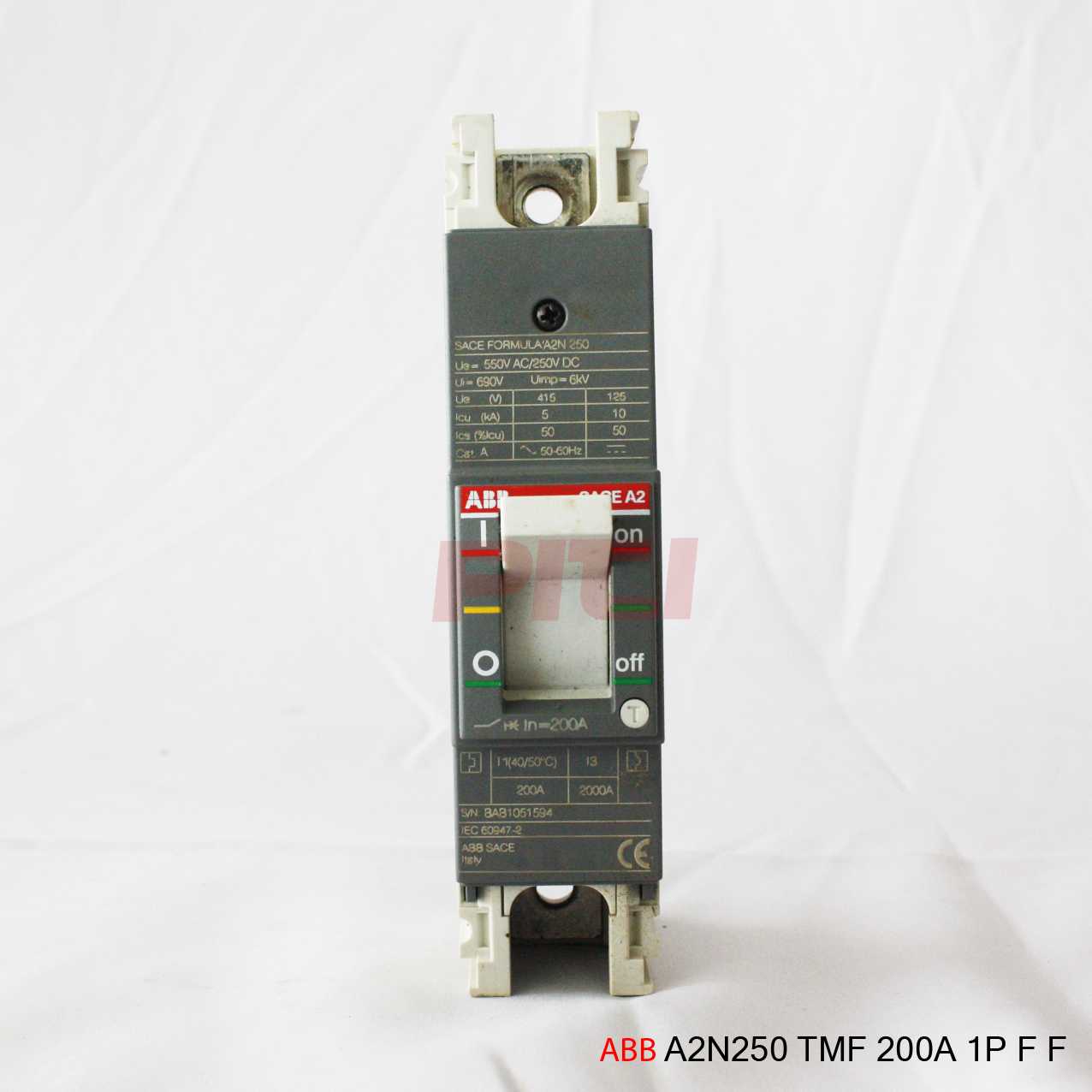 ABB A2N250 TMF 200A 1P F F