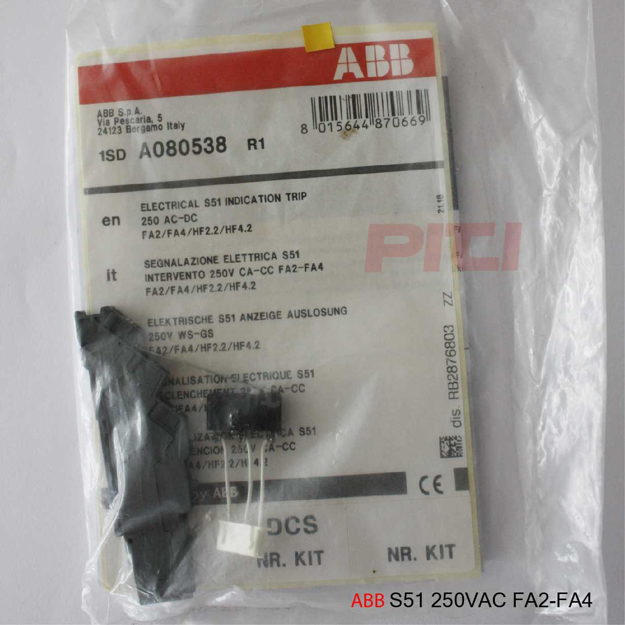 ABB S51 250VAC FA2-FA4