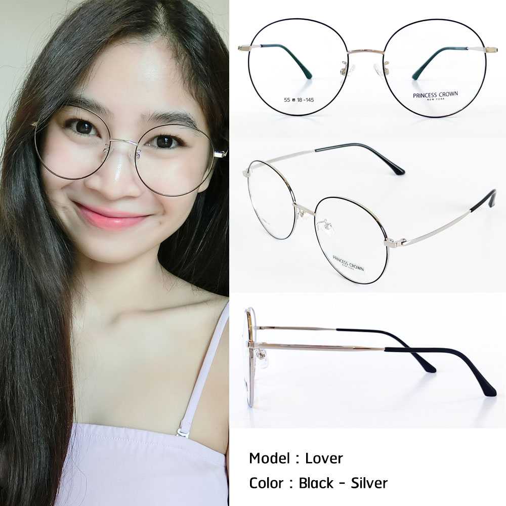 กรอบแว่น รุ่น Lover สี Black-Silver