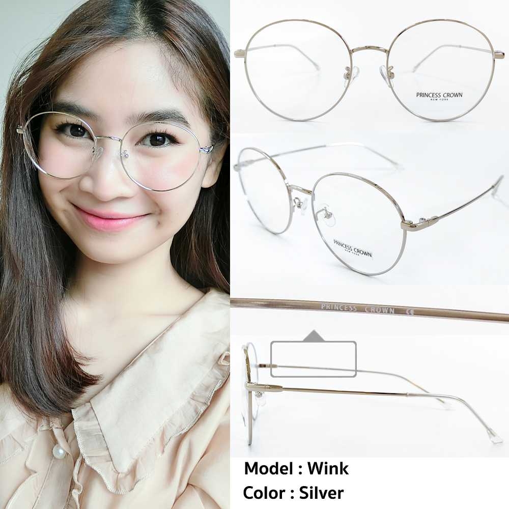 กรอบแว่น รุ่น Wink สี Silver