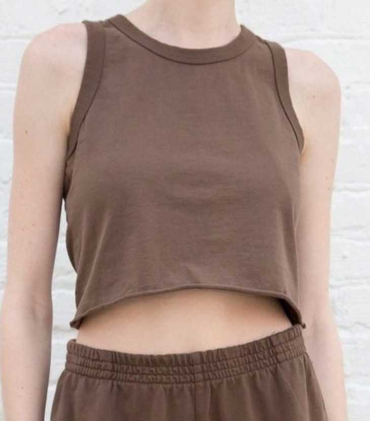 Brandy Melville Brown Connor Tank