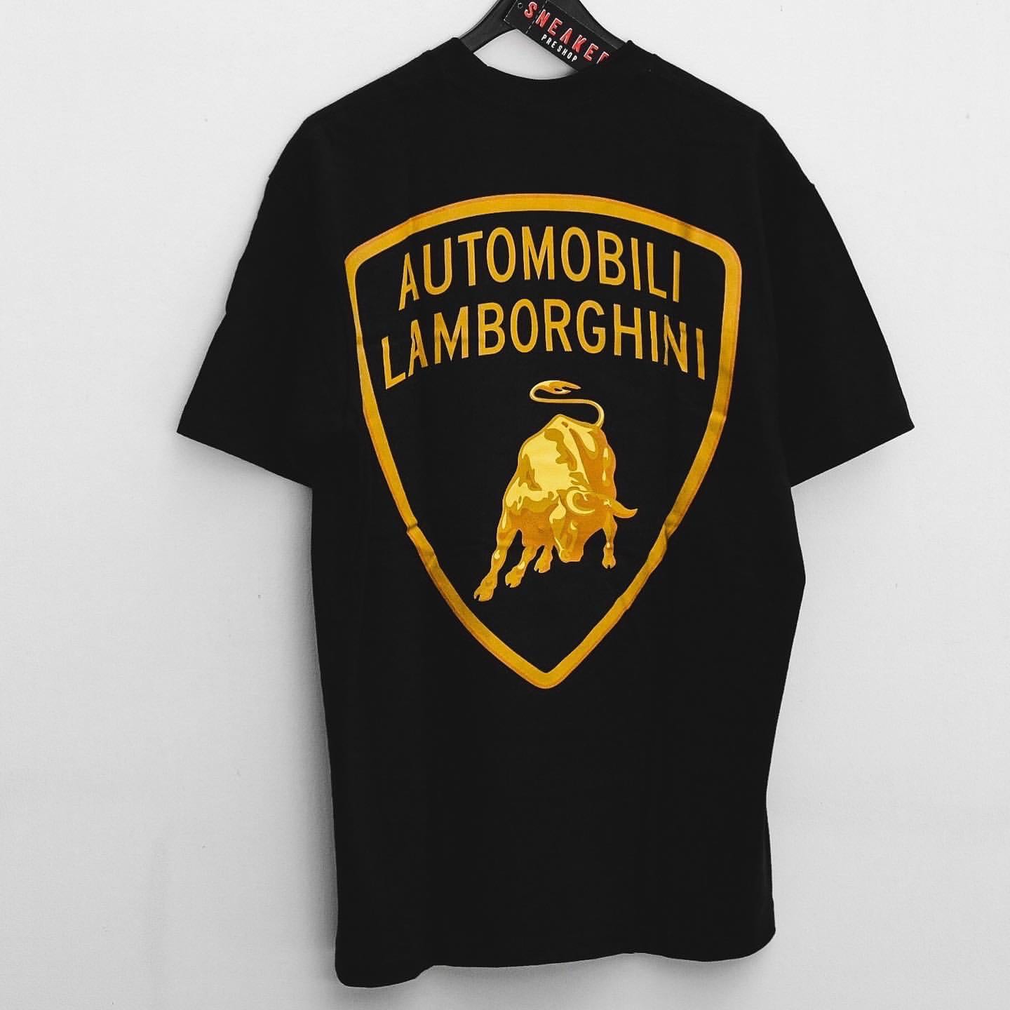  Supreme x Automobili Lamborghini Tee Black 