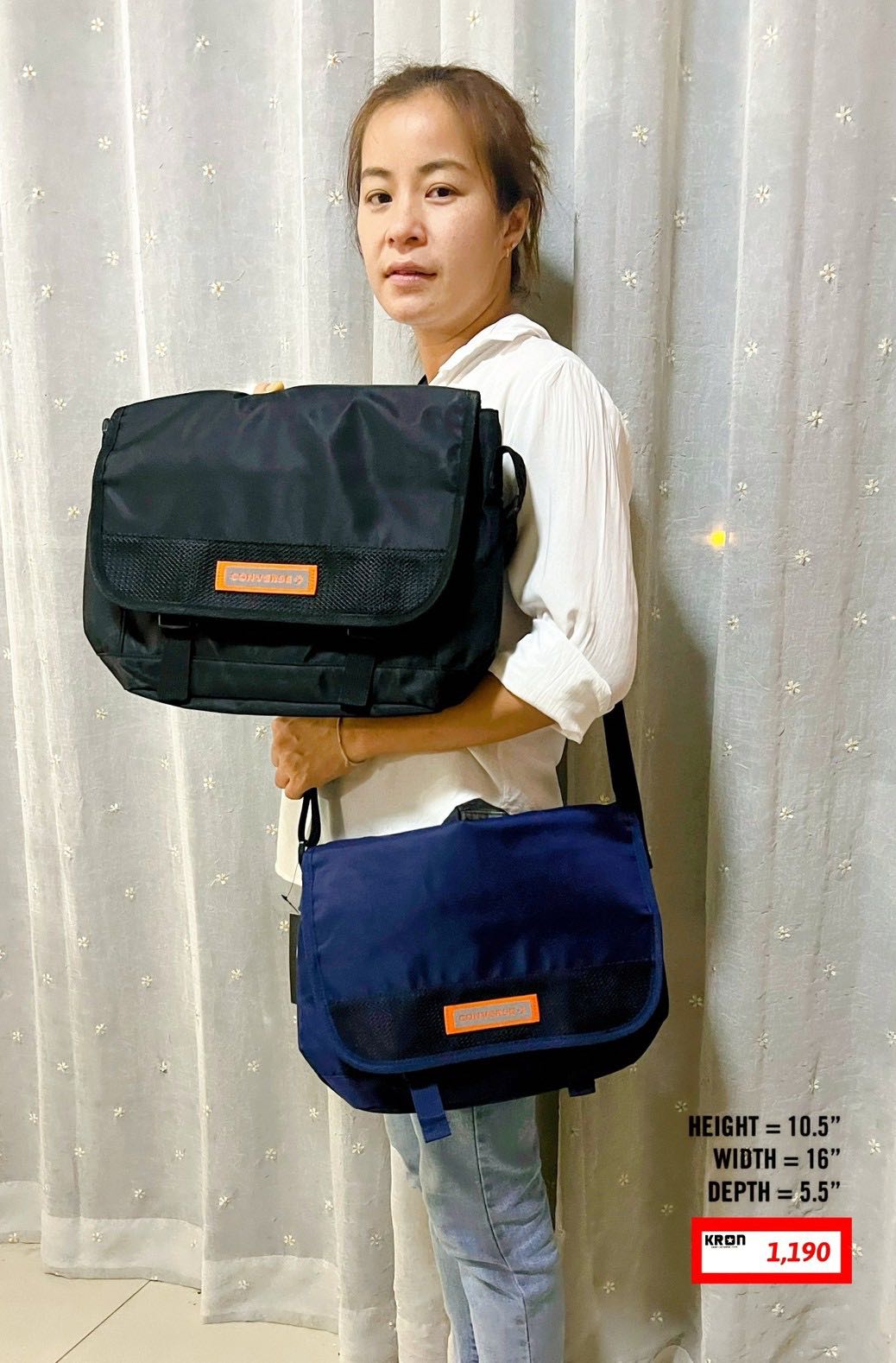 กระเป๋าเอกสาร CONVERSE TAGGED MESSENGER BAG