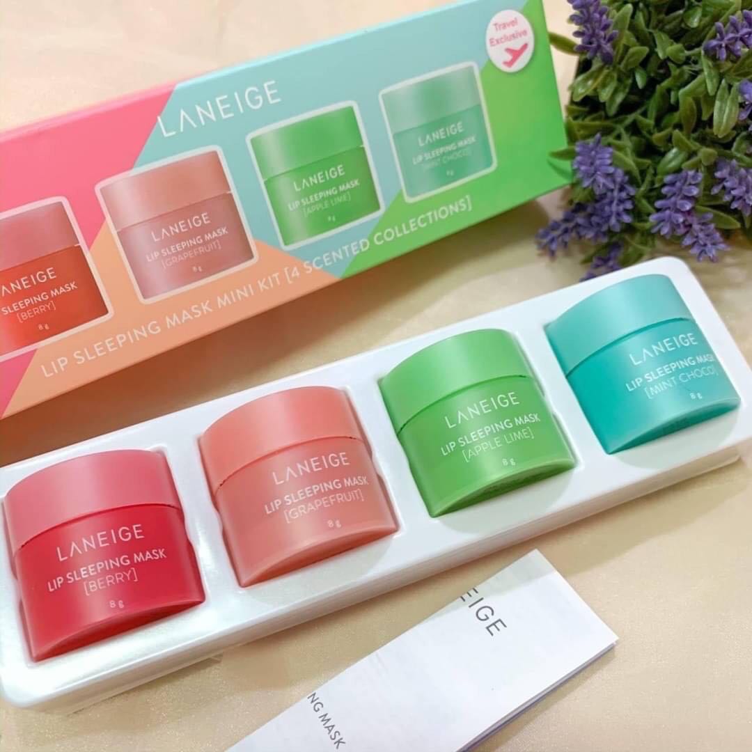 Laneige Lip Sleeping Mask Mini Kit  ( 8g x 4)