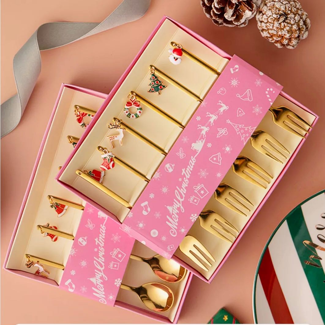 Christmas Spoon & Fork Set เซตช้อน เซตส้อม คริสมาส ช้อนส้อม