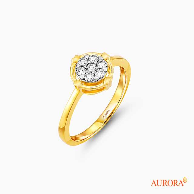 แหวนเพชร Versier Collection (Yellow Gold)