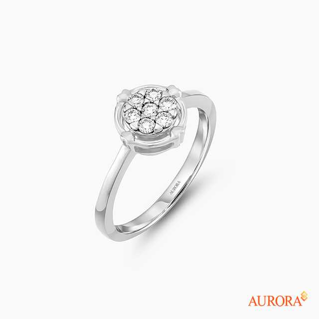 แหวนเพชร Versier Collection (White Gold)