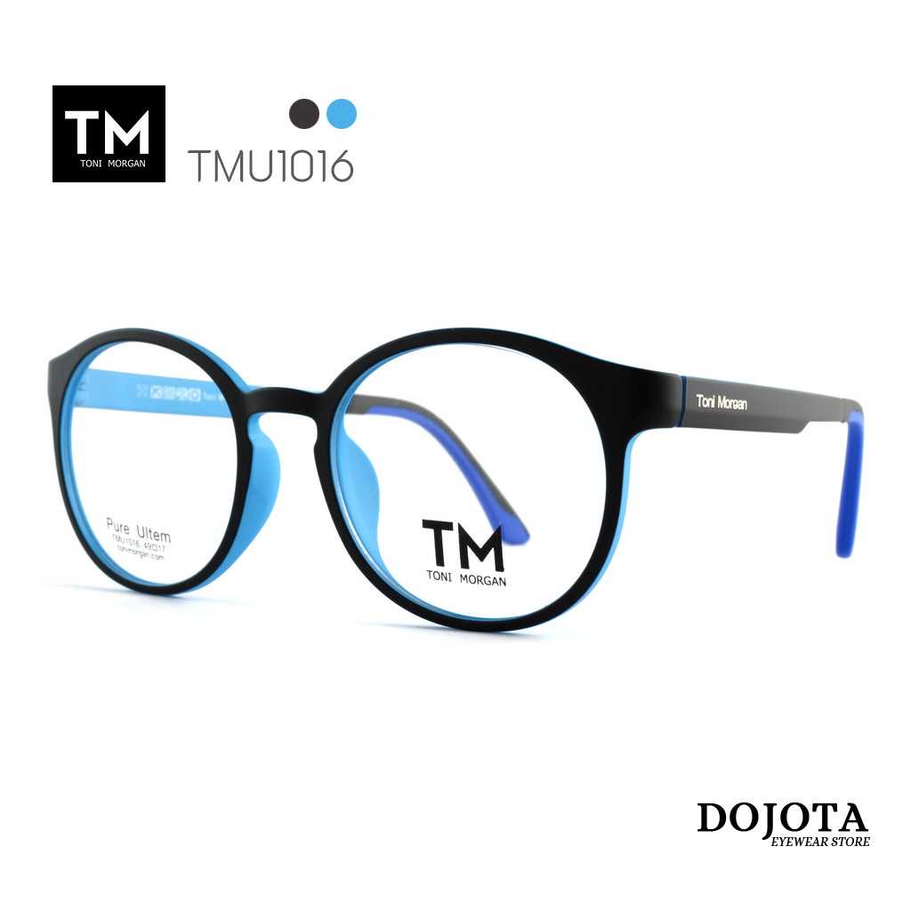 กรอบแว่นตา ทรงหยดน้ำ Toni Morgan รุ่น TMU1016 (สีน้ำเงิน)
