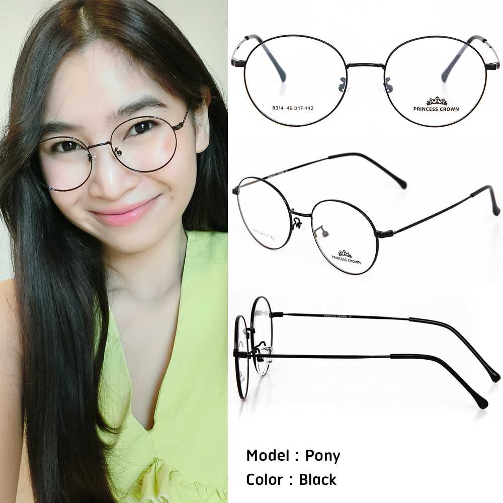 กรอบแว่น รุ่น Pony สี Black