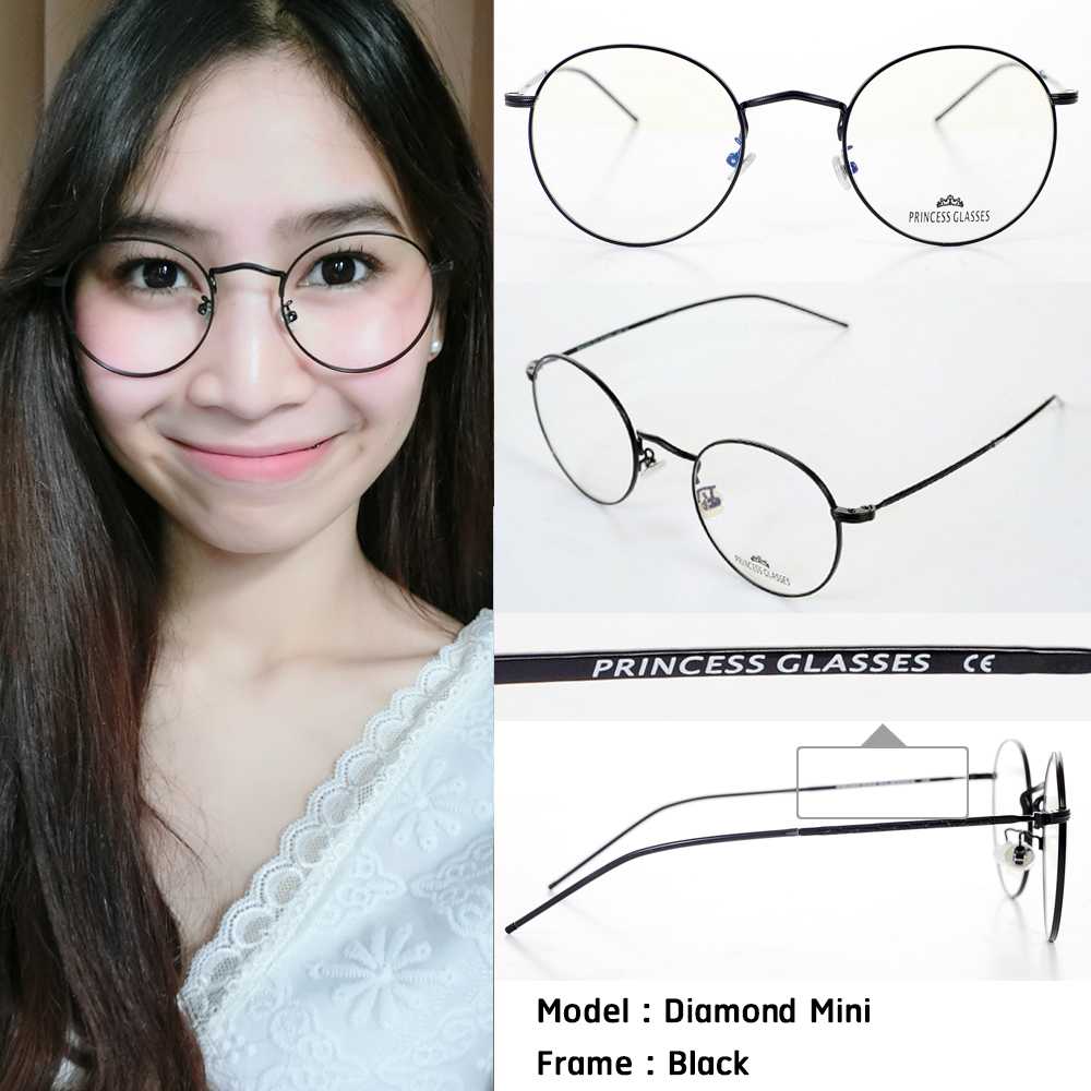 กรอบแว่น รุ่น Diamond Mini สี Black