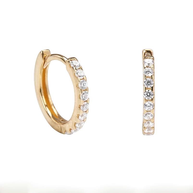 Gold Classic Hoop
