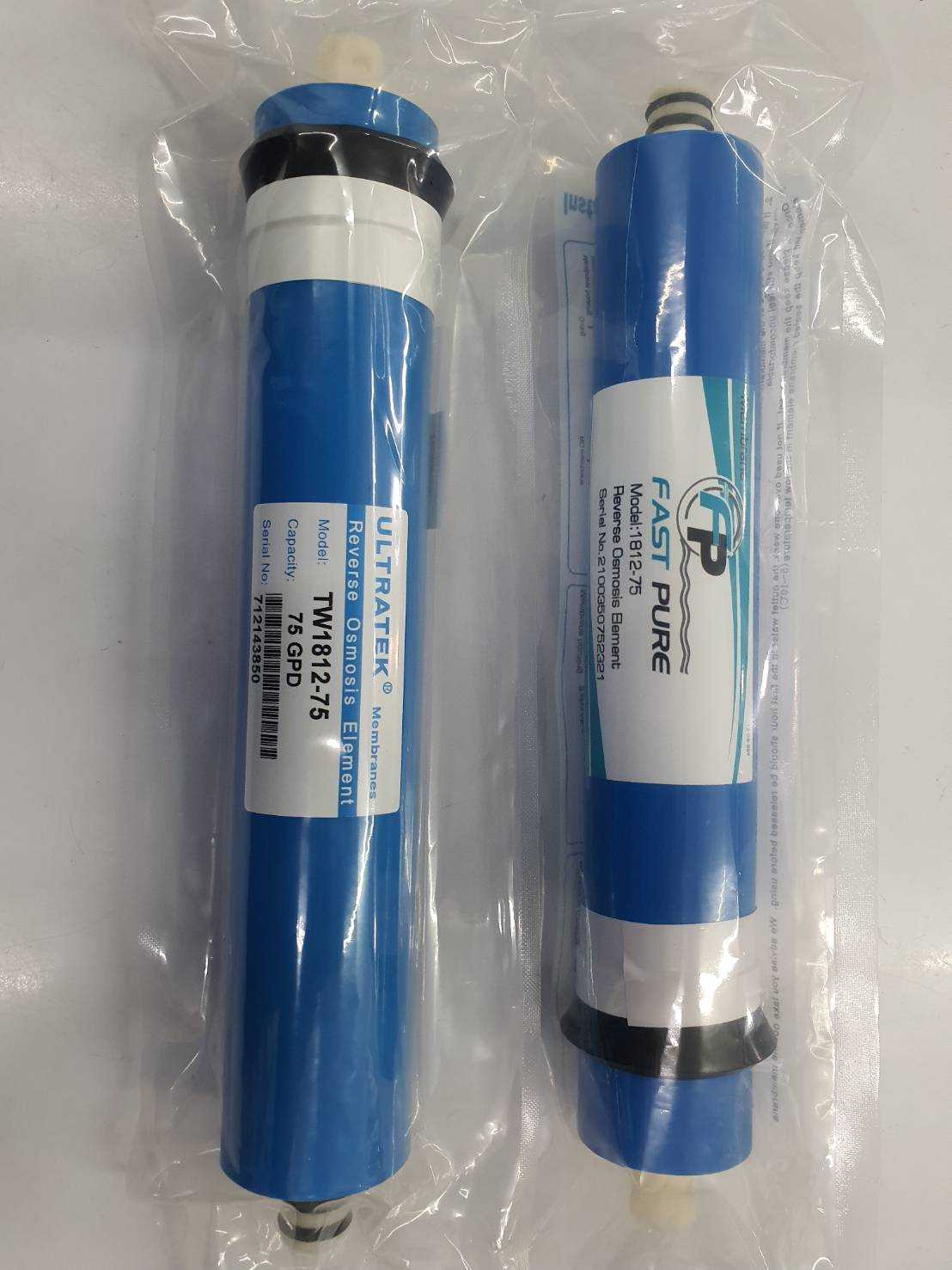 ไส้กรองเมมเบรน RO 75GPD