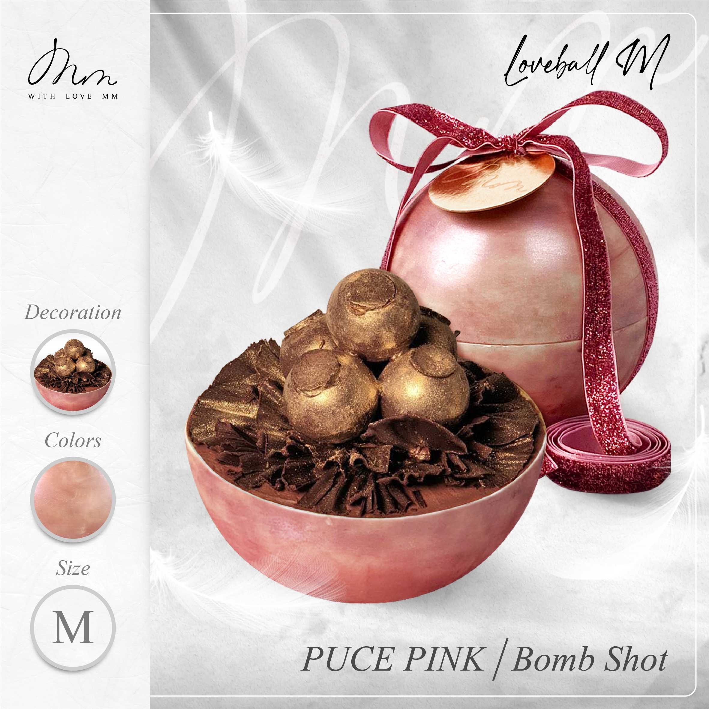 PUCE PINK - Loveball M - Bomb Shots