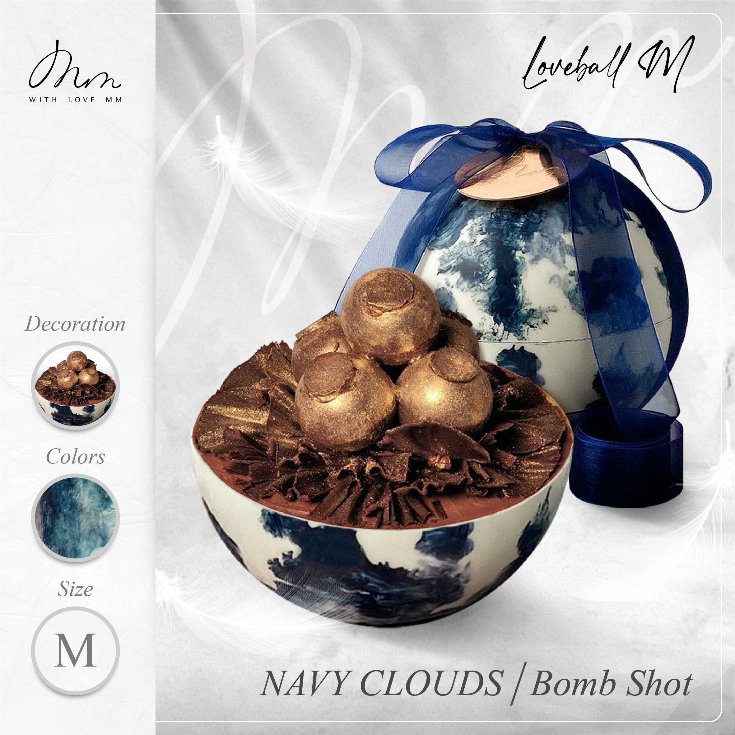 NAVY CLOUDS - Loveball M - Bomb Shots