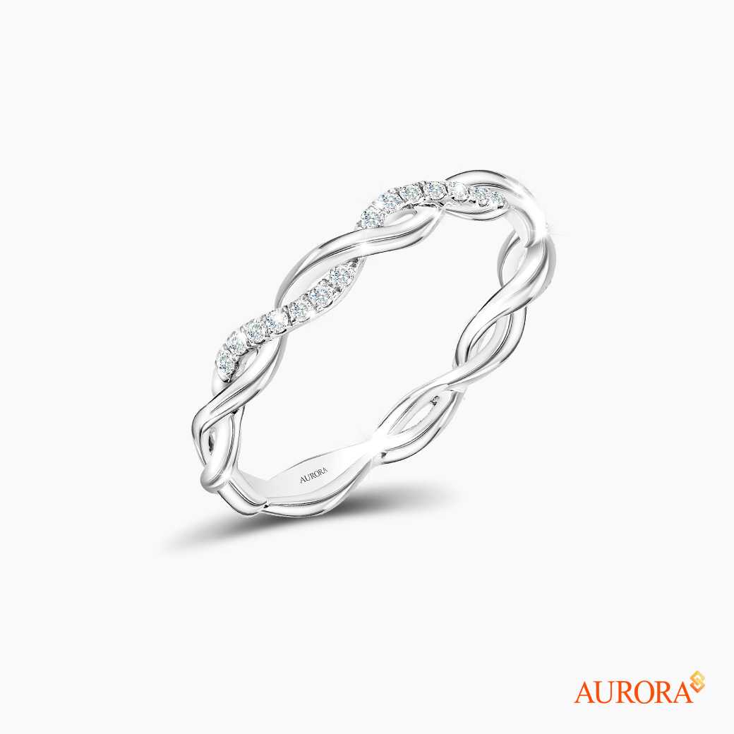 AURORA แหวนเพชร Minimal Collection