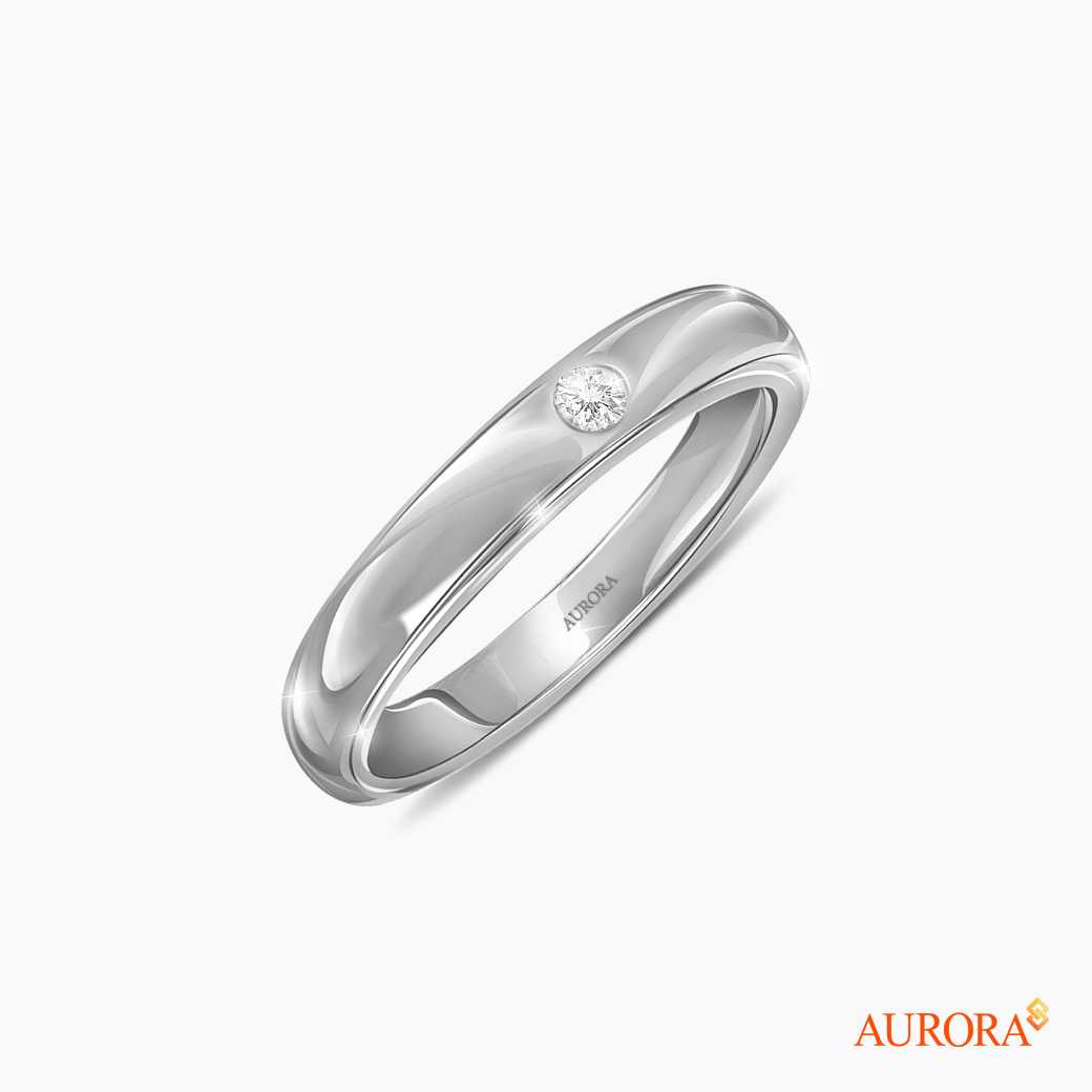 AURORA แหวนเพชร แหวนเกลี้ยง The One Collection หญิง