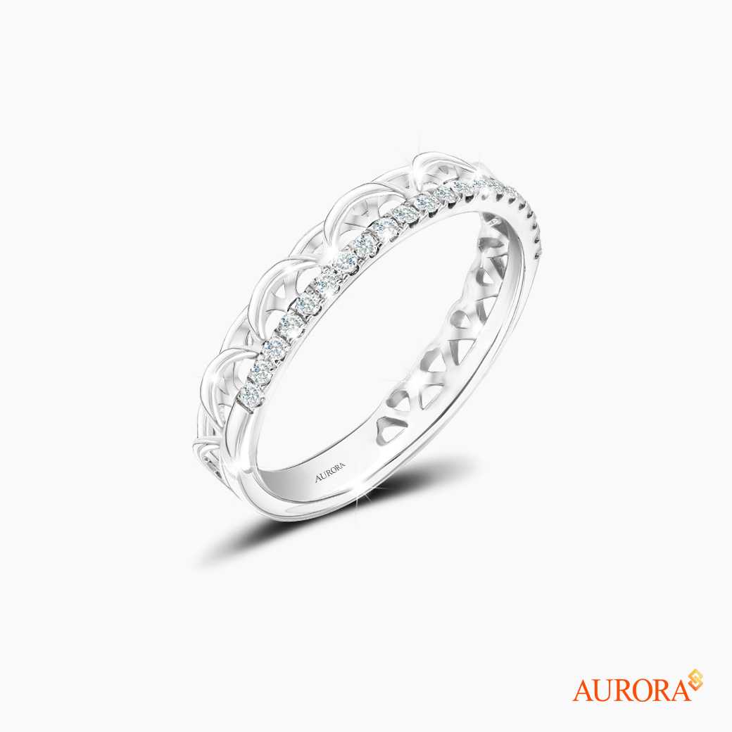 AURORA แหวนเพชร Minimal Collection
