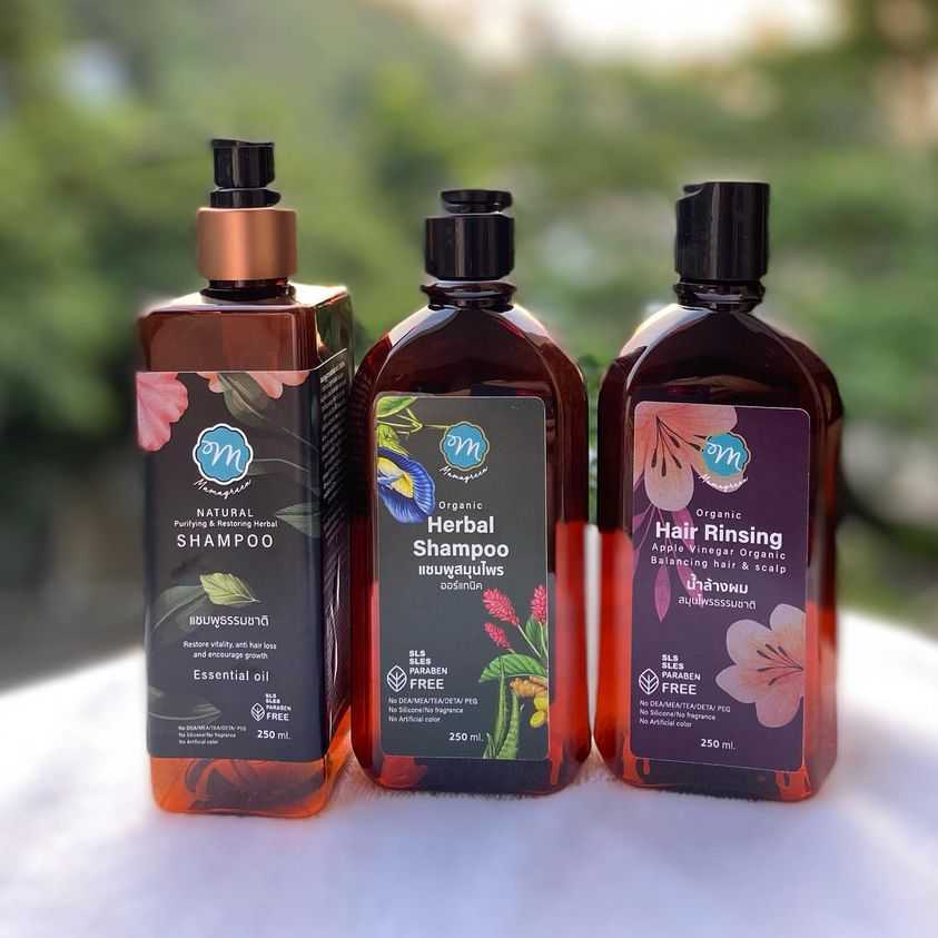 แชมพู แชมพูธรรมชาติ Mamagreen ผลิตภัณฑ์ออร์แกนิก (Organic 100%)  สบู่เหลว สบู่ แชมพู แชมพูออแกนนิก
