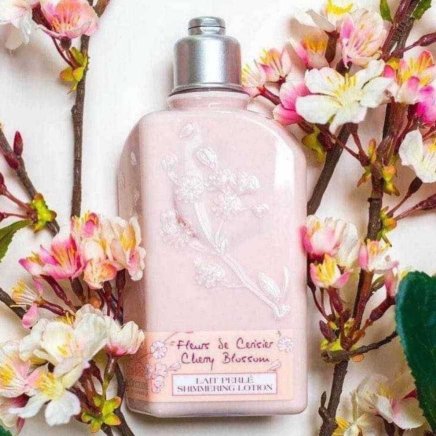 L’Occitane Cherry Blossom Shimmering Lotion 250ml