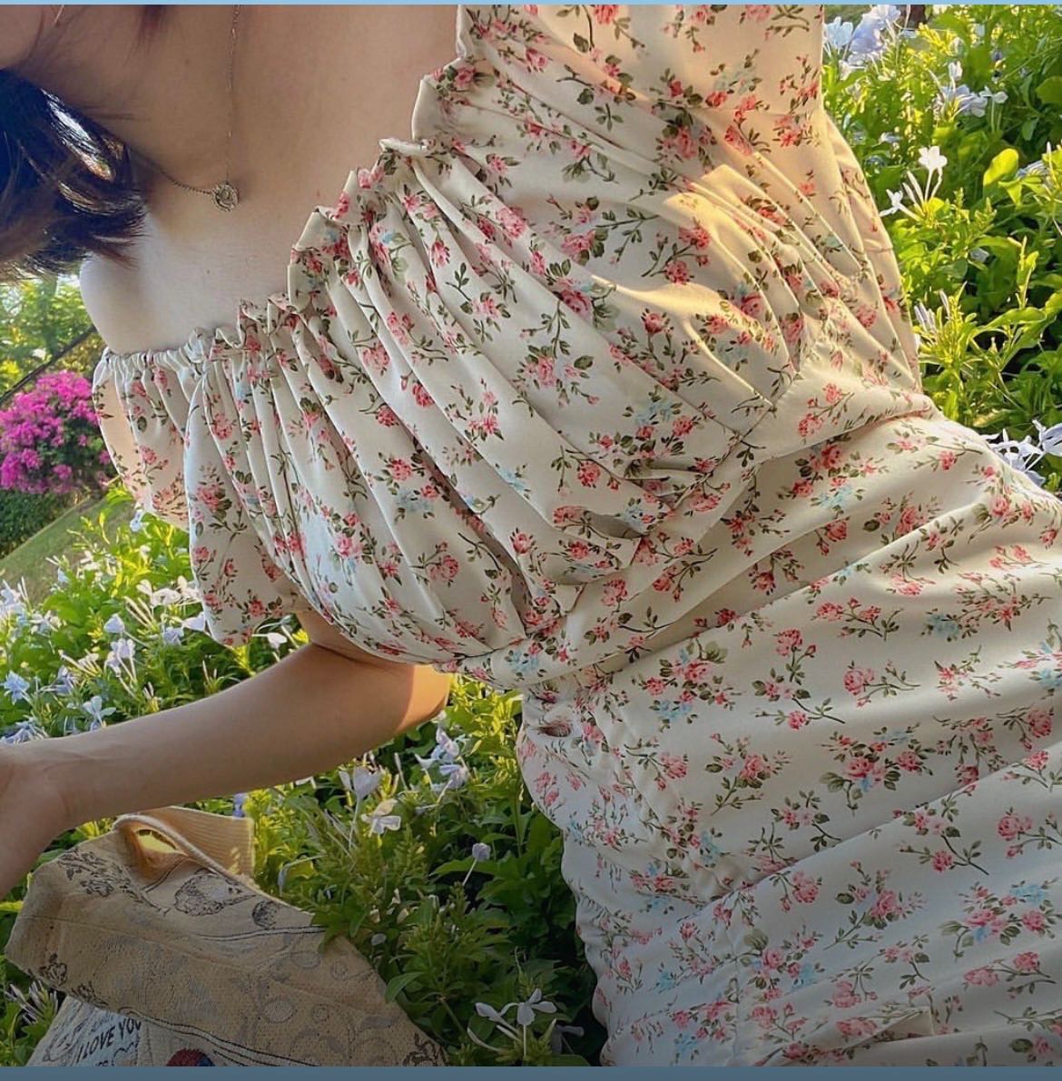 danmugi yeoreum dress FLOWER size m