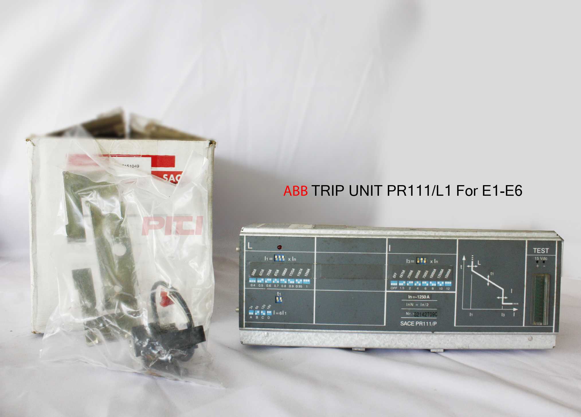 ABB TRIP UNIT PR111/L1 For E1-E6