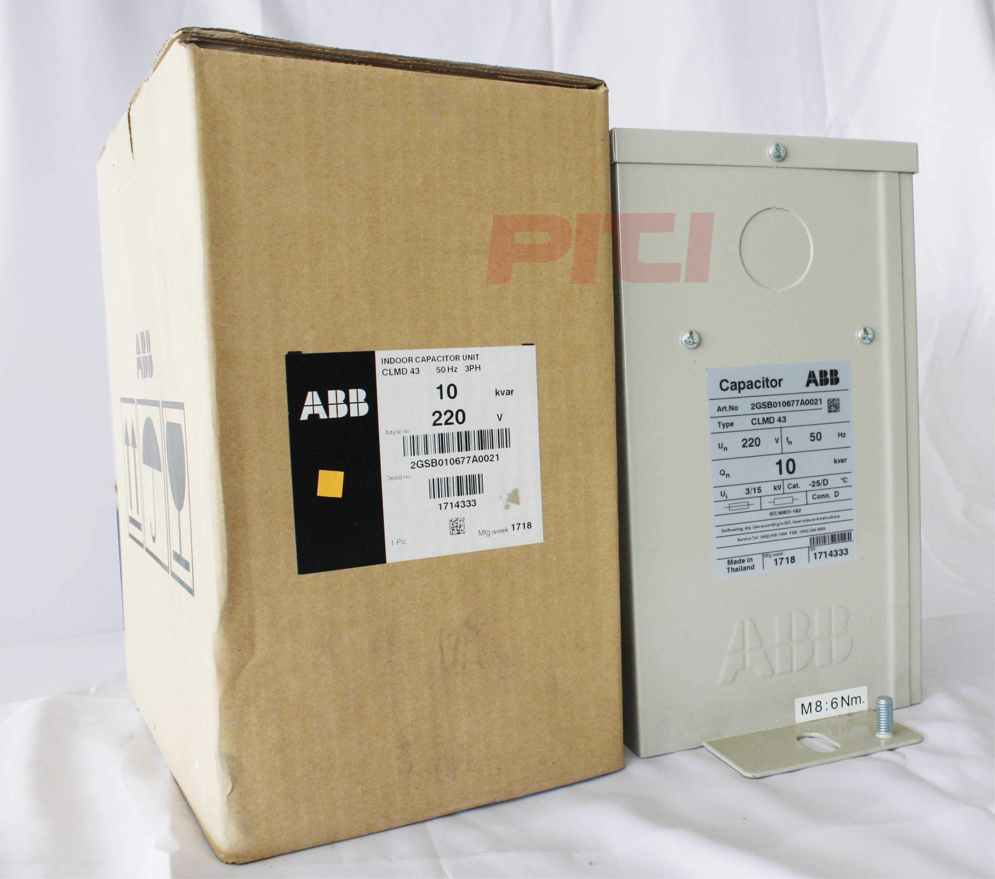 UL 43, 10KVAR 220V 50Hz 3PH