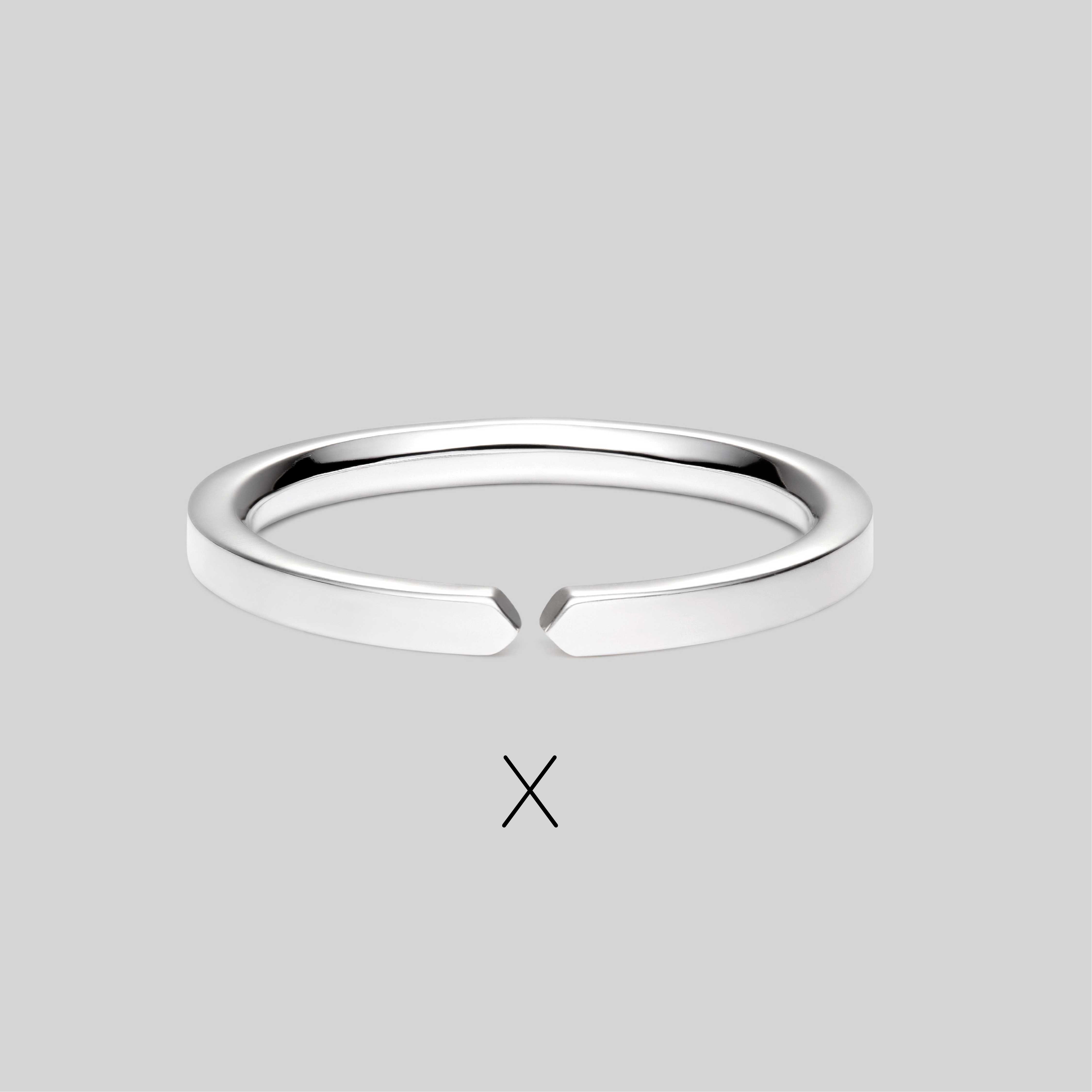 X Alphabet Ring