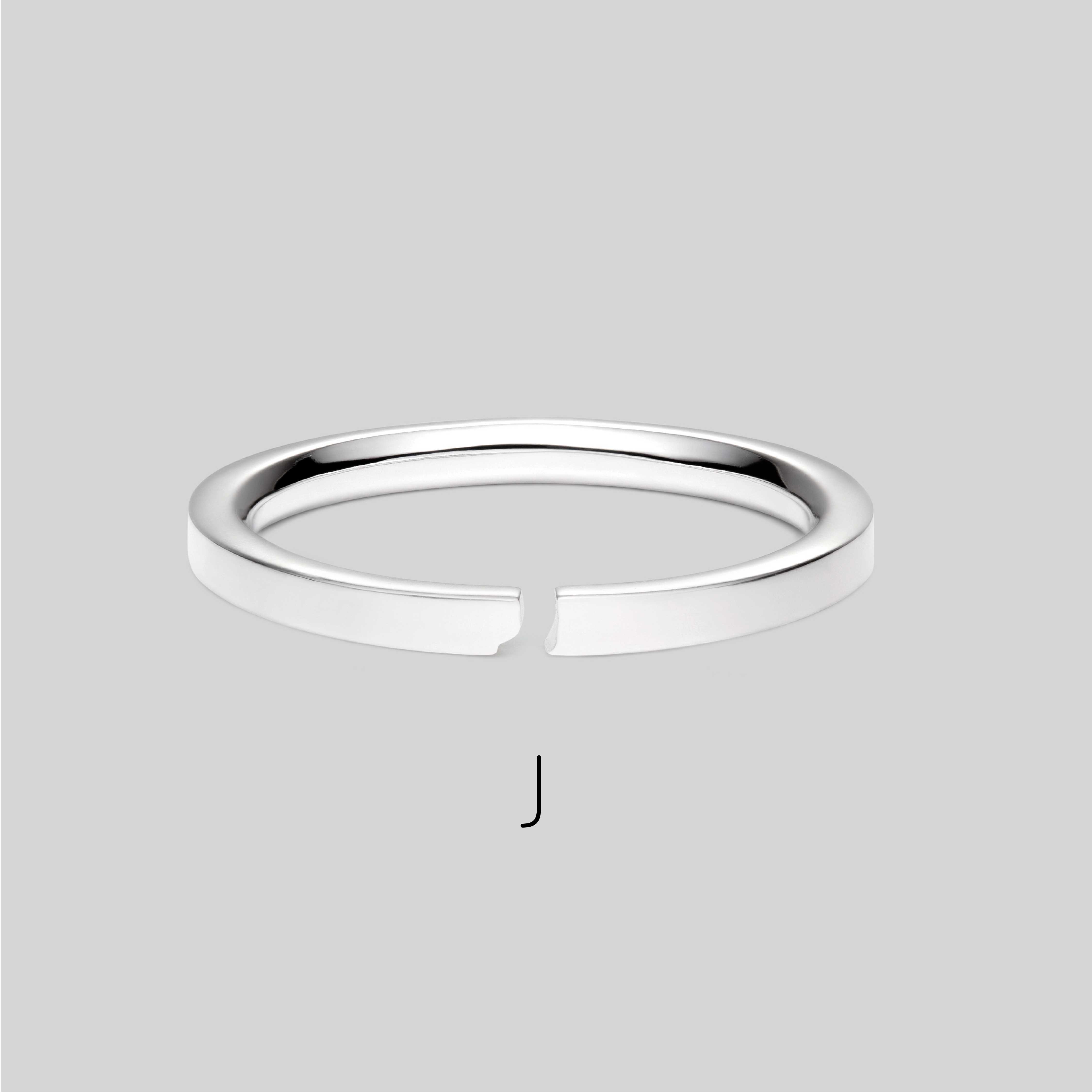 J Alphabet Ring