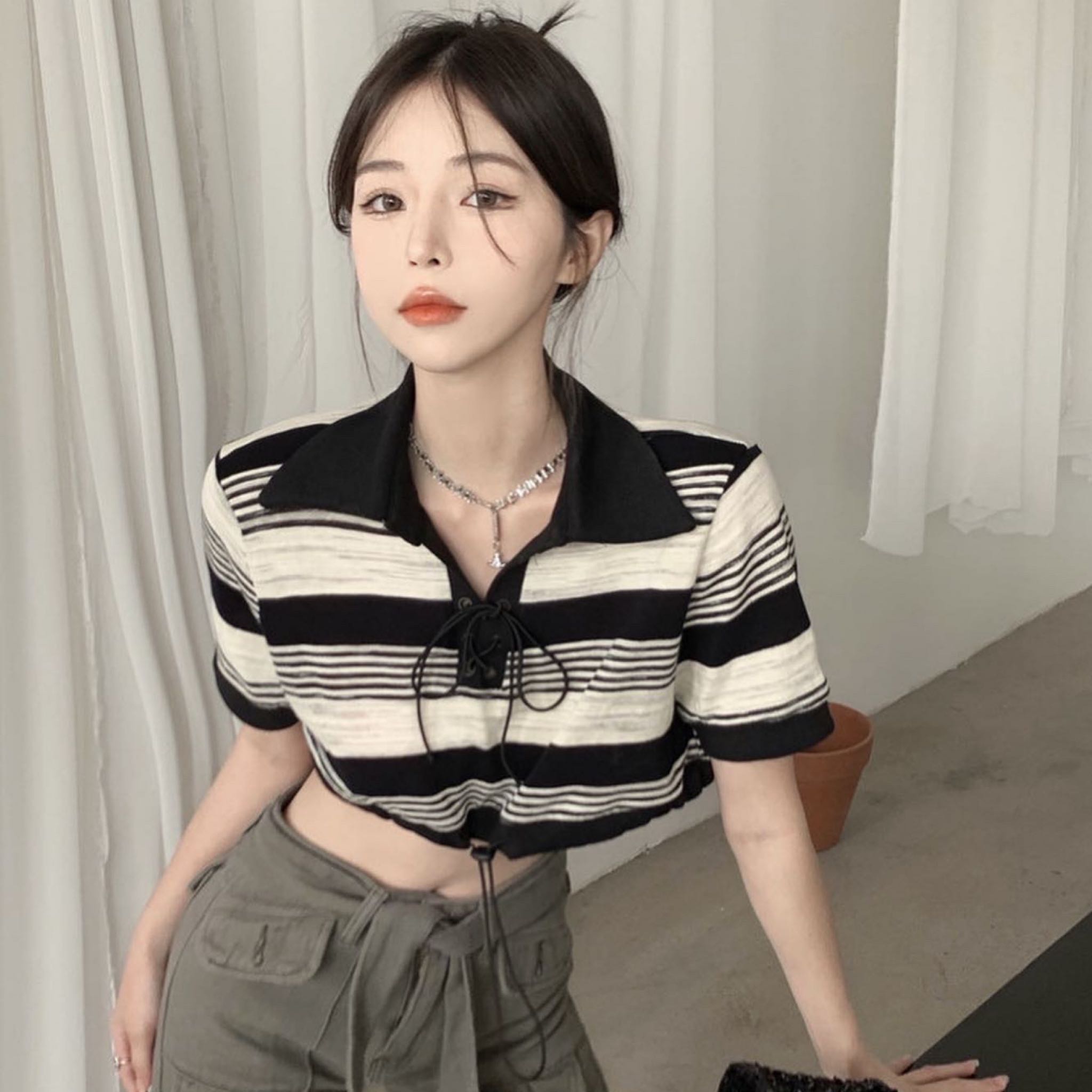 (sold out) Stop polo top (J&T)