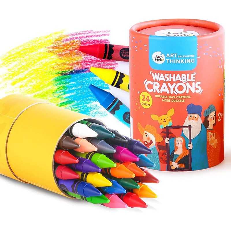สีเทียนปลอดสารพิษแบรนด์ Joan Miro รุ่น Durable Wax Crayons