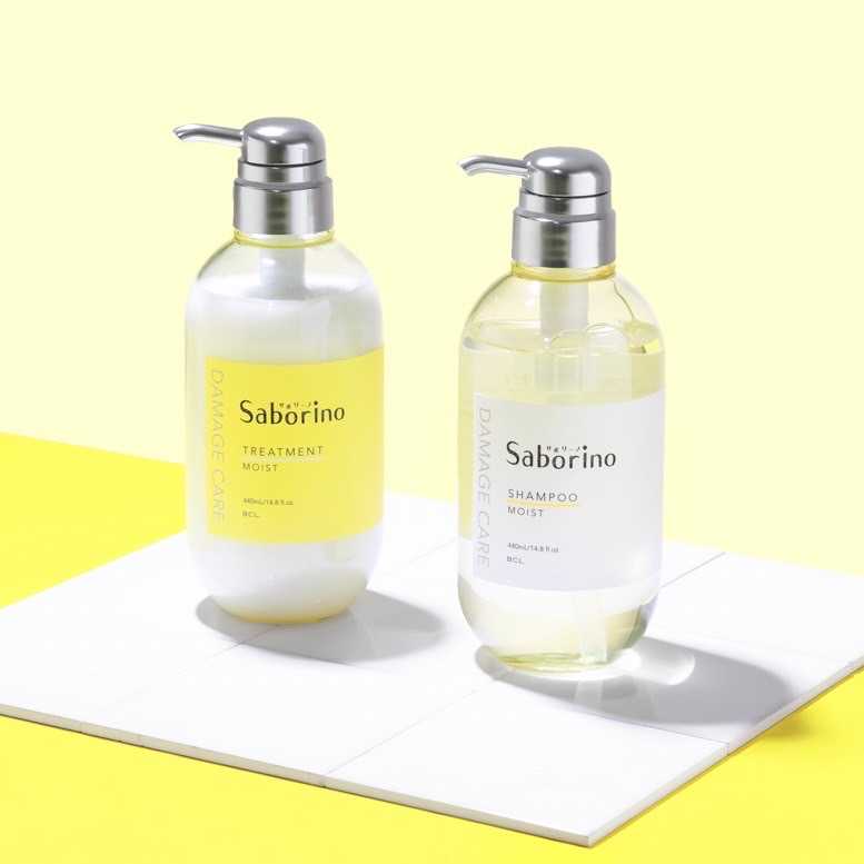 Saborino Shampoo Moist & Treatment Moist ทรีทเมนท์บำรุงผมและดูแลหนังศีรษะ Made in Japan