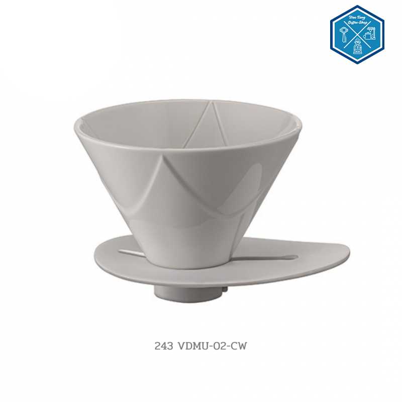 V60 1-Time Extraction Ceramic Dripper MUGEN White / VDMU-02-CW HARIO(243)