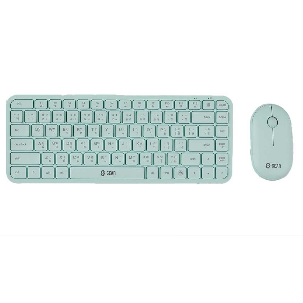 SGEAR KEYBOARD MK-M411 COMBO WIRELESS SUPER THIN ประกันศูนย์ 2 ปี (MINT)