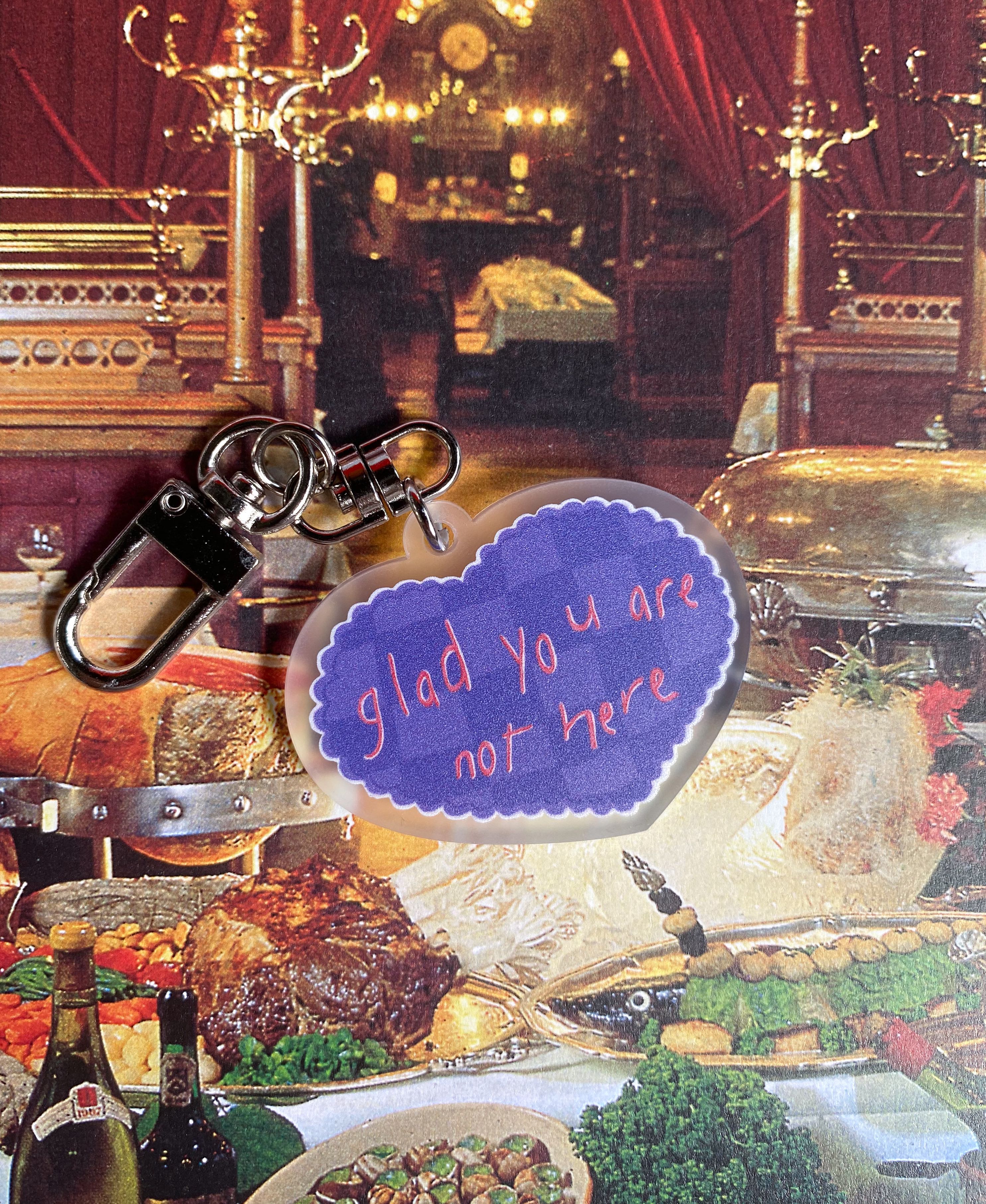 Keychain - Gladdy cake