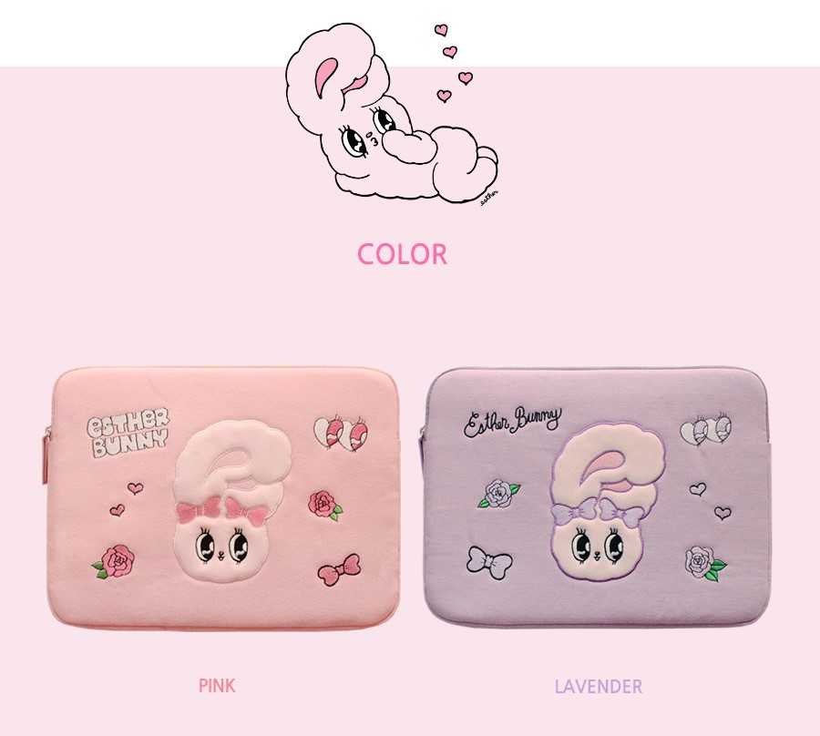 กระเป๋าแท็บเล็ตผ้าแคนวาส (Estherbunny  Canvas Laptop Pouch )