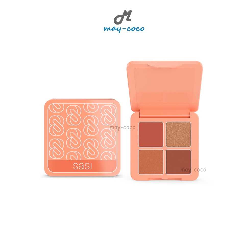 อายแชโดว์ Sasi Girls Can Be Unique Eyeshadow ศศิ อายแชโดว์ศศิ ทาตา แต่งตา ชิมเมอร์ กลิตเตอร์ ตาวิ้ง