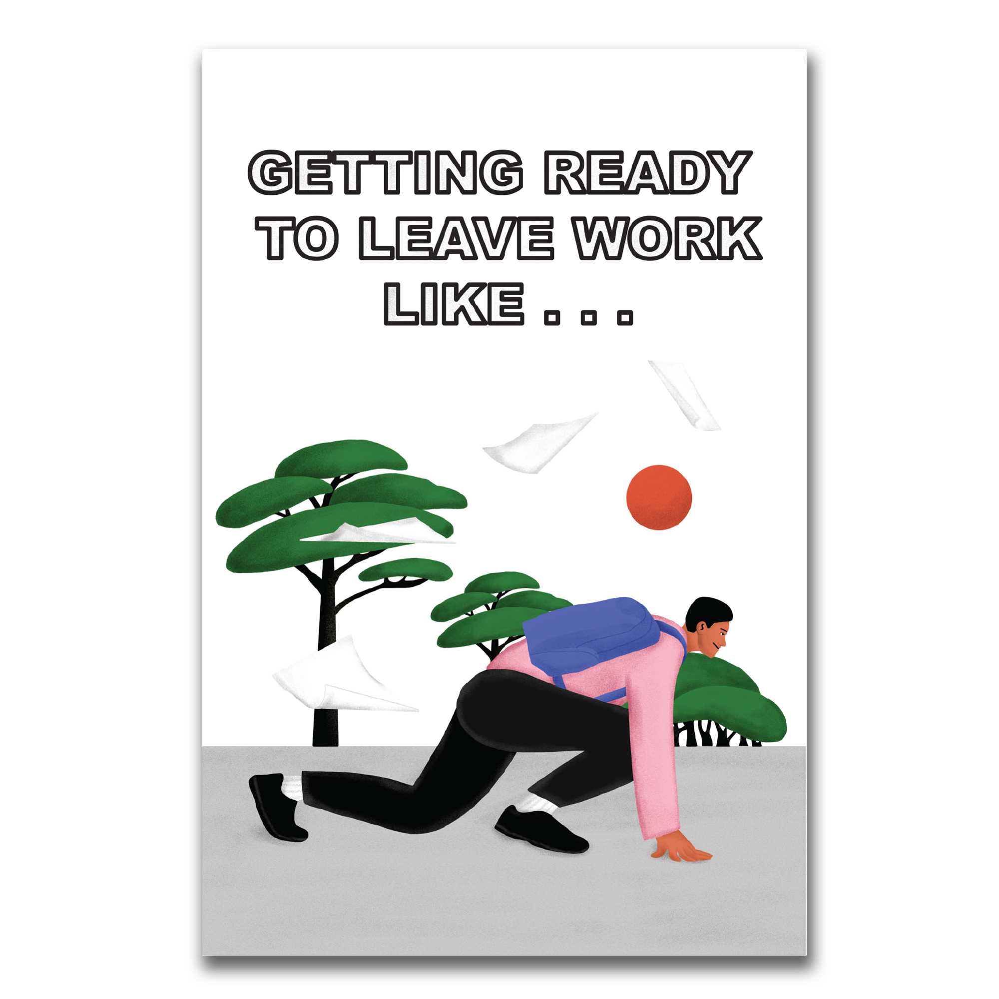 It's okay to take a break - leave work