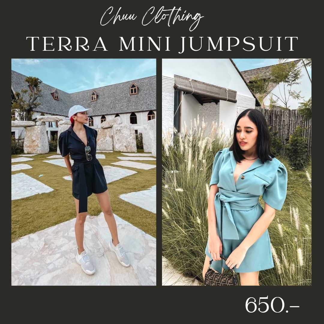 TERRA MINI JUMPSUIT 🥨Discount 30%💥