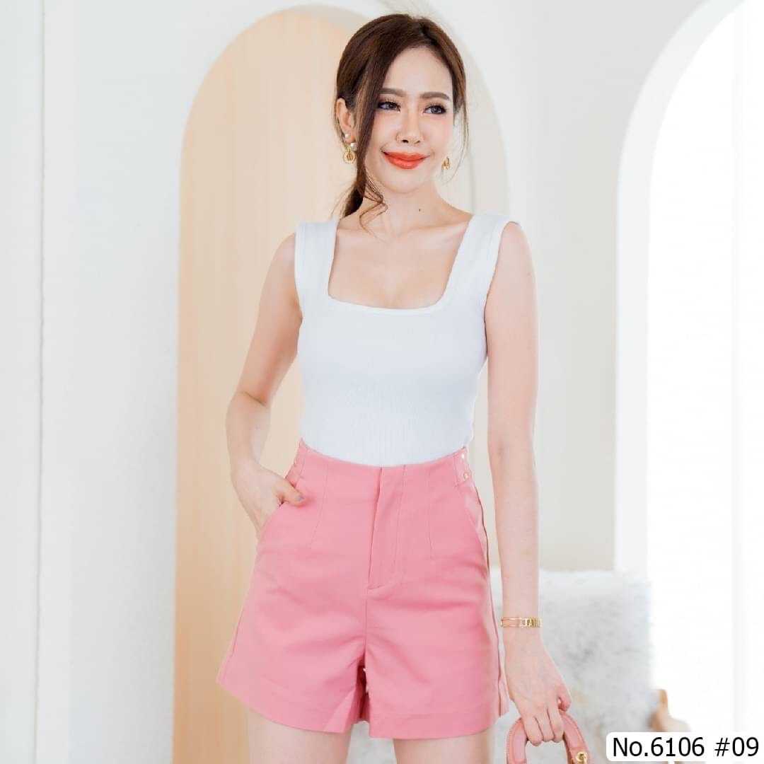 Maristar กางเกงขาสั้น No. 6106 ผ้ายืด Spandex