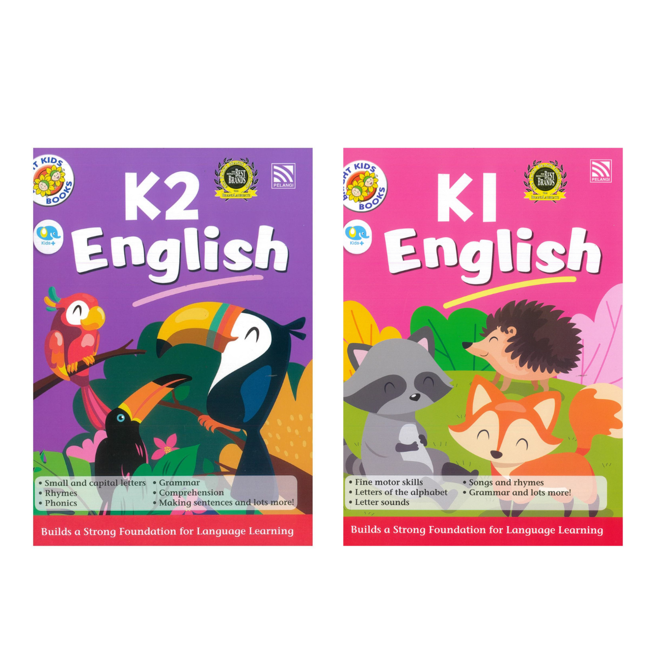หนังสือเรียนอนุบาล Bright Kids - English