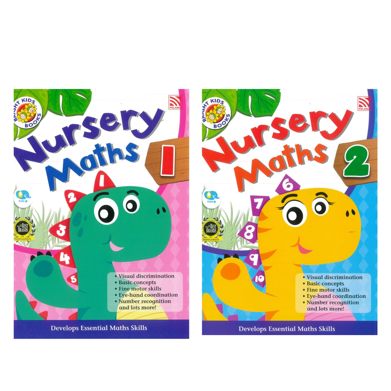หนังสือเรียนเตรียมอนุบาล Bright Kids - Nursery Maths