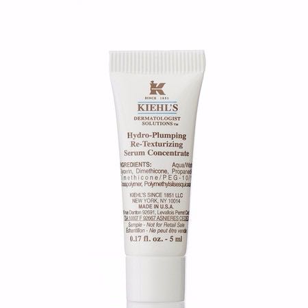 Kiehl's Hydro-Plumping Re-Texturizing Serum Concentrate 5ml.