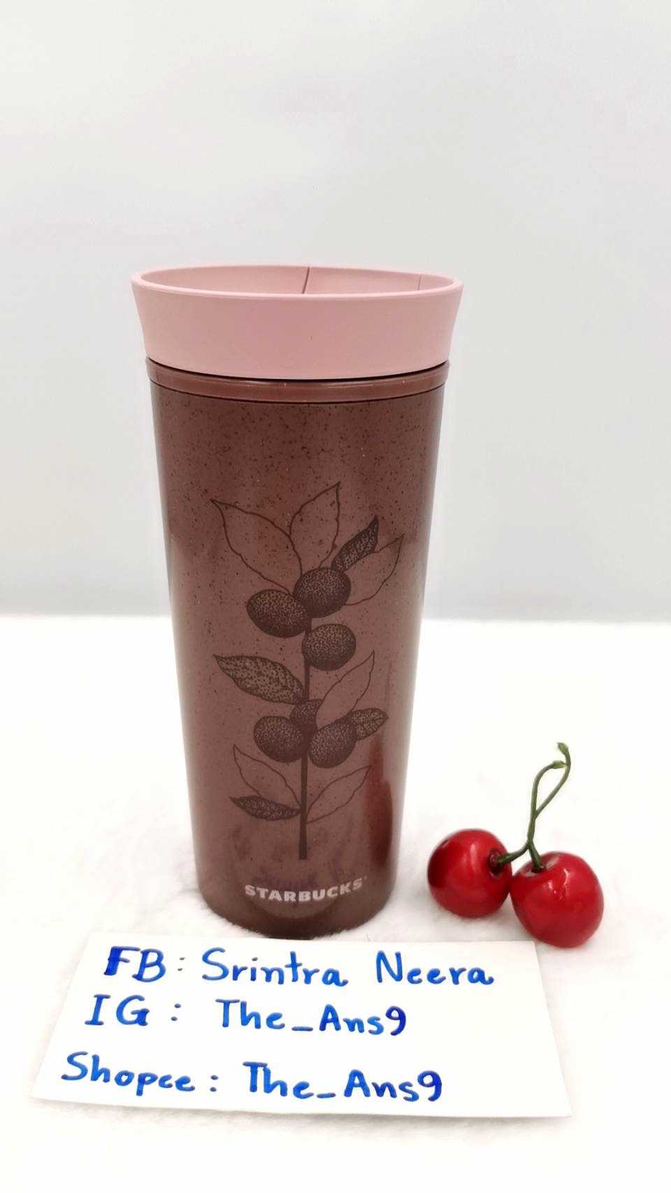 พร้อมส่ง แก้วน้ำ Starbucks Reusable Coffee Ground Coffee Heritage (355 ML)