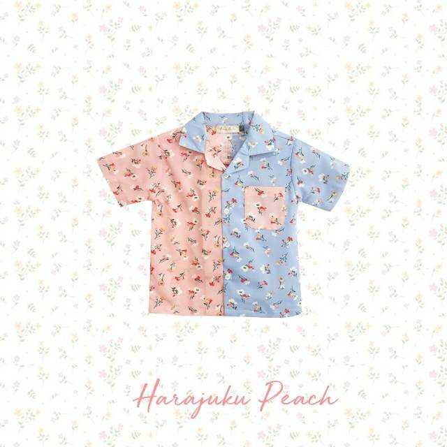 Harajuku Peach shirt Boy (Pre-order)