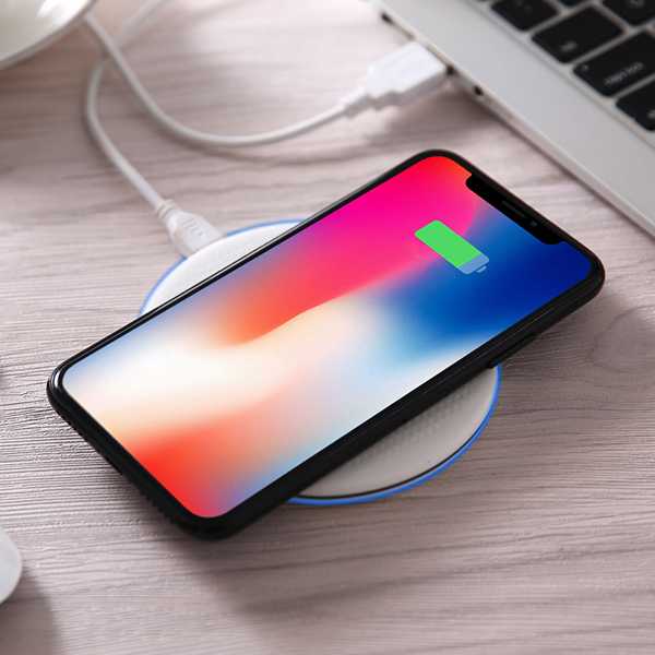 Qi Wireless Charger+แผ่นชาร์จ Micro USB
