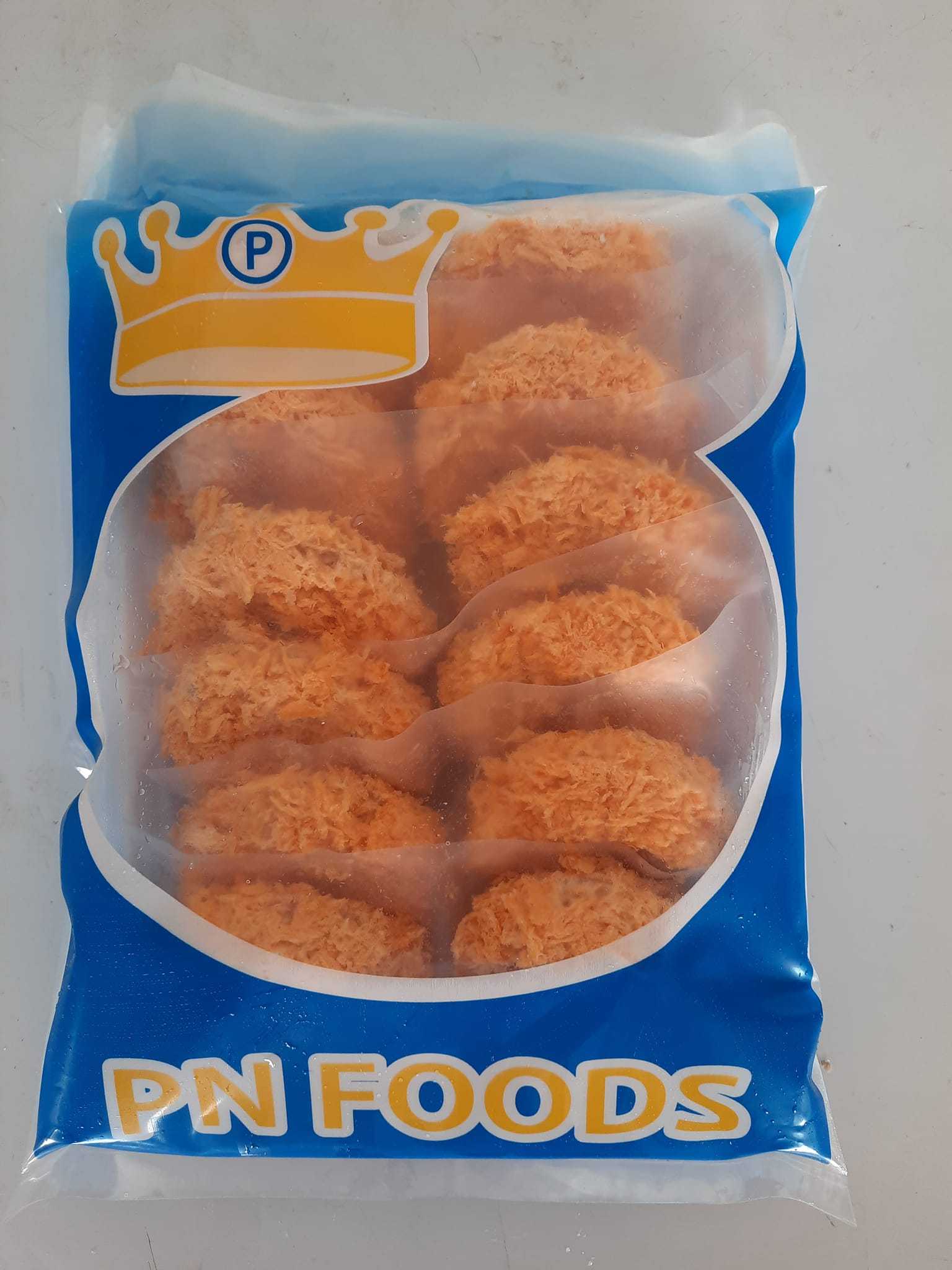 3017-004โดนัทกุ้ง PN500g(20ถาด)