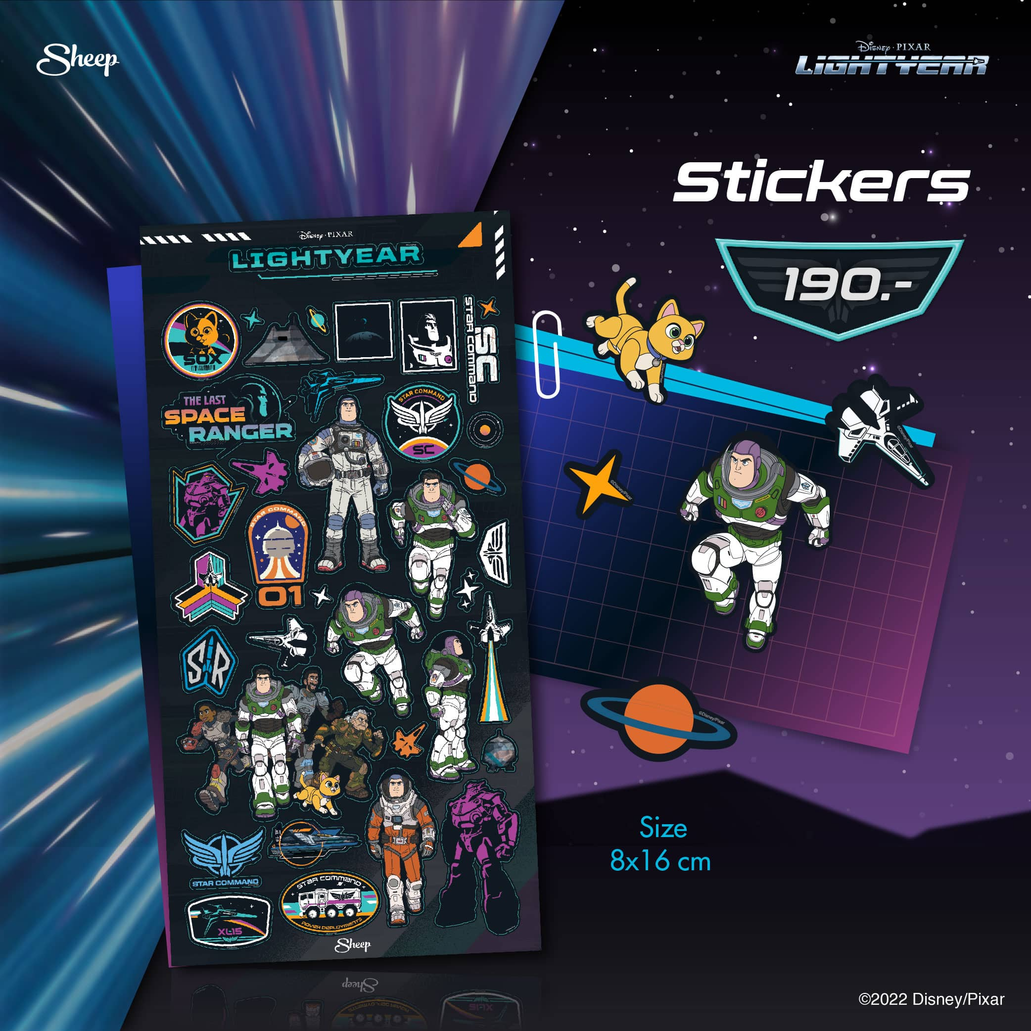 Sheep Sticker -  Lightyear Collection