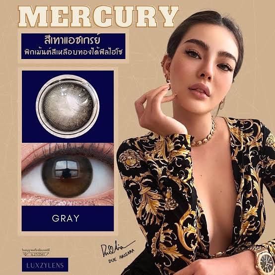 🔹มีสายตาสั้น🔹คุณดิว อริสรา x Mercury  Gray 🔥เลนส์ลิมิเตด