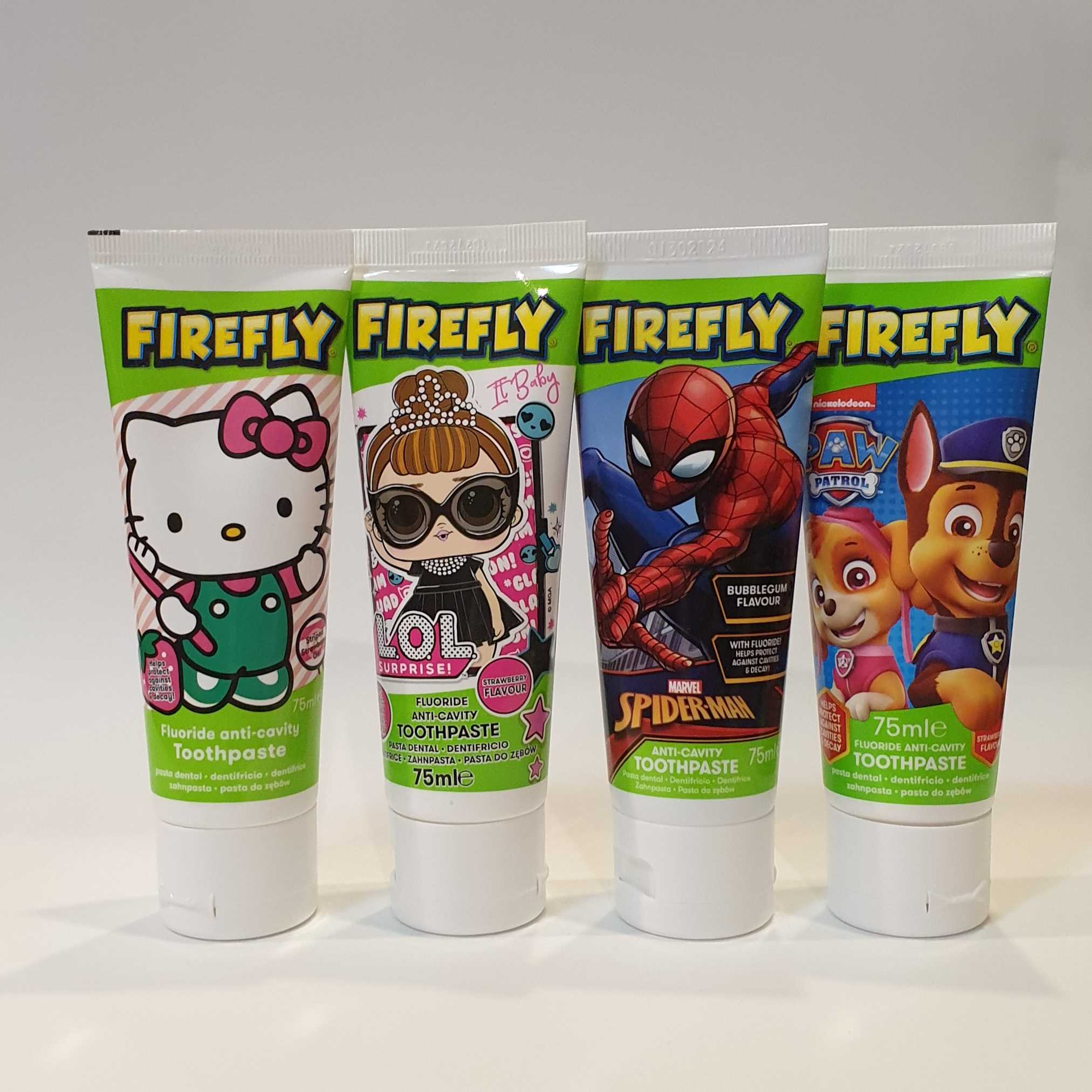 ยาสีฟันเนื้อเจล  FireFly Fluoride Anti-Cavity Toothpaste , 75ml , นำเข้าอังกฤษ